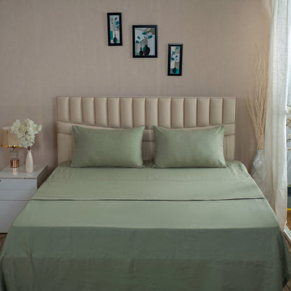 Organic Sateen Flat Sheet set