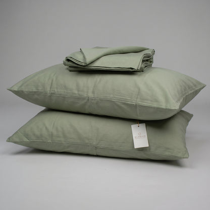 Organic Sateen Flat Sheet set
