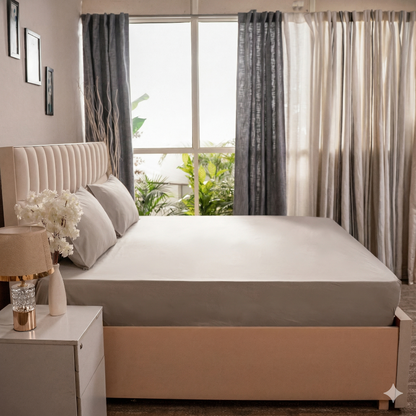 Organic Percale Fitted Sheet set