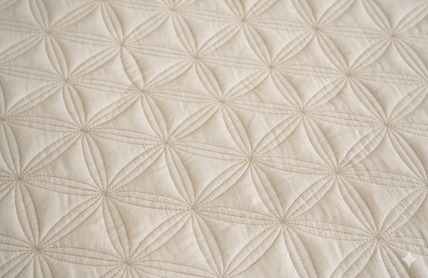 Cotton Heritage Geo Floral Quilt