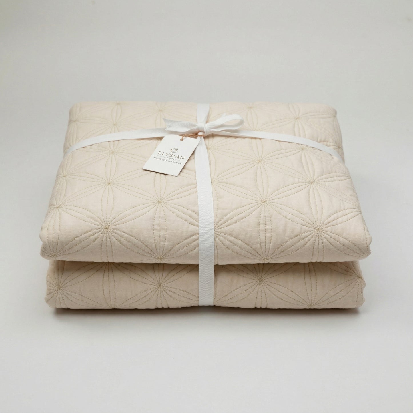 Cotton Heritage Geo Floral Quilt