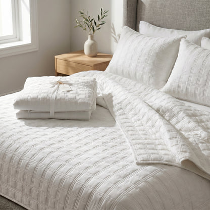Cotton Heritage Cubic Quilt set