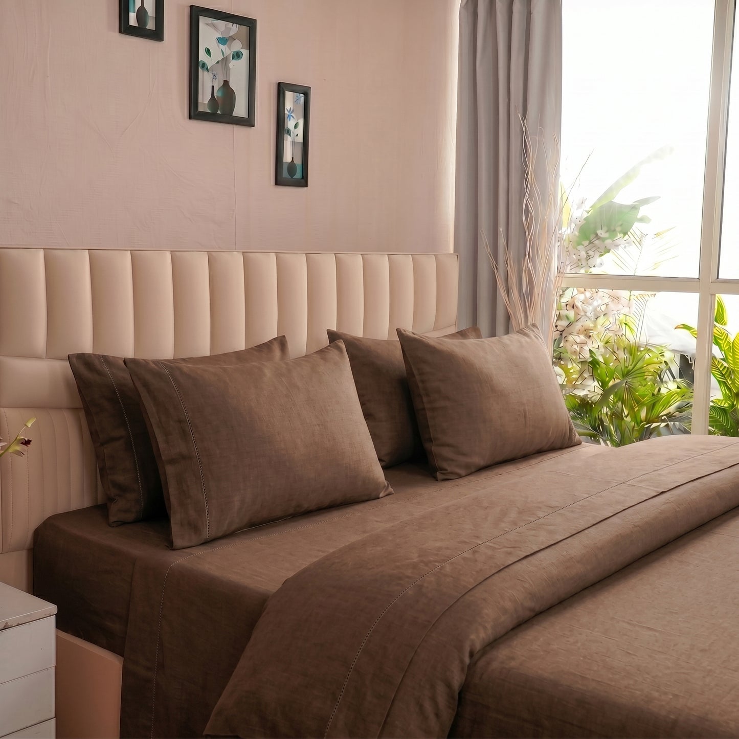 European Linen shams
