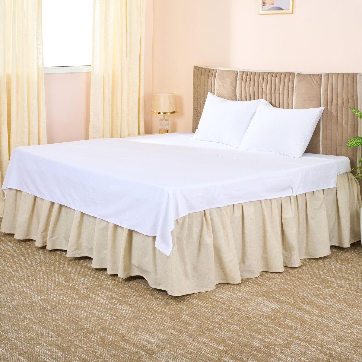 Organic Percale Fitted Sheet set