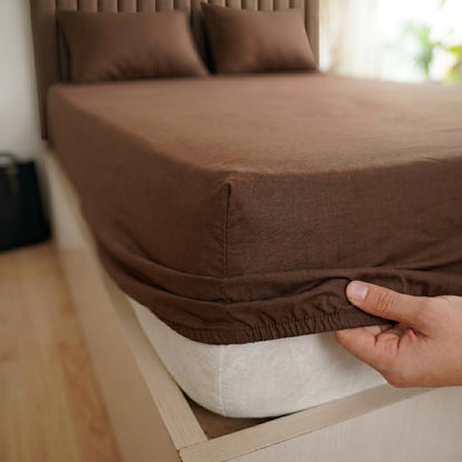 European Linen Fitted sheet set