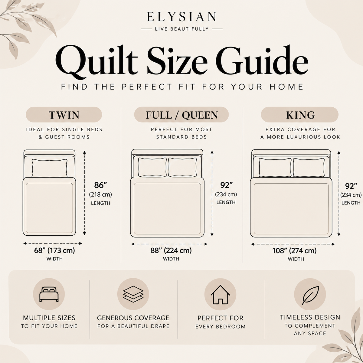 Cotton Brick Quilt Ivory