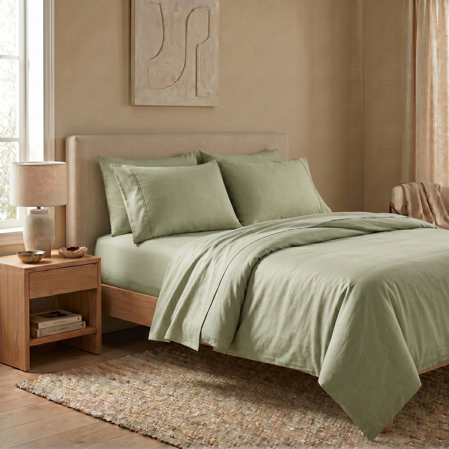 European Linen Duvet Cover set