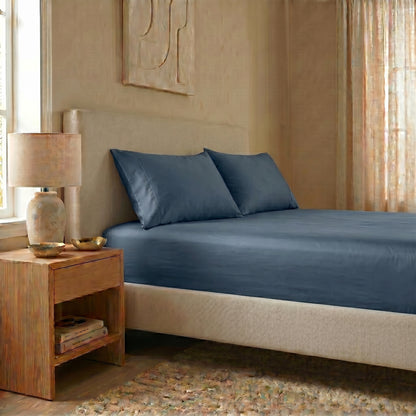 Organic Sateen Fitted Sheet set