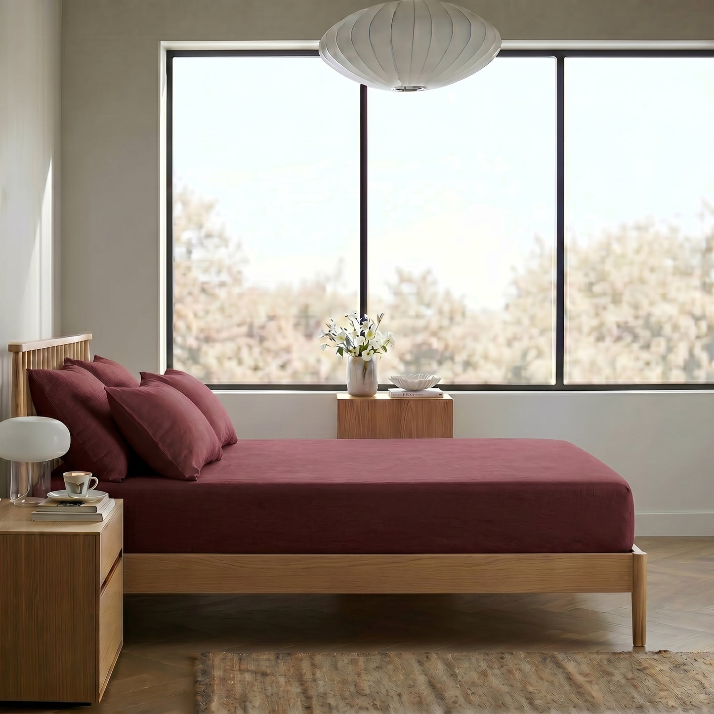 European Linen Fitted sheet set