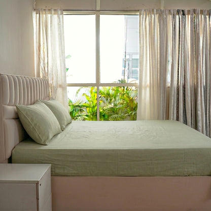 European Linen Fitted sheet set