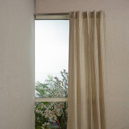 Yarn Dyed Cotton Stripe Curtain