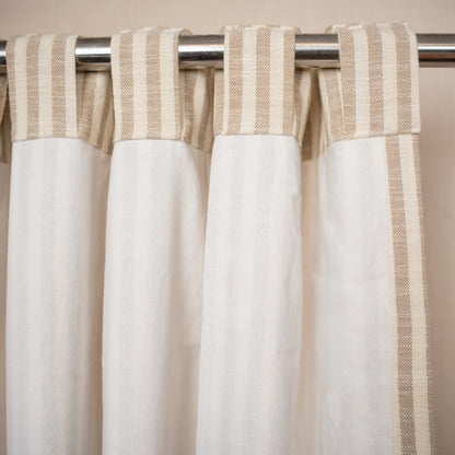 Yarn Dyed Cotton Stripe Curtain