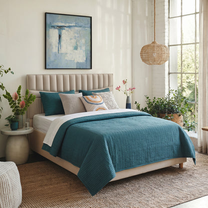 Cotton Brick Quilt set