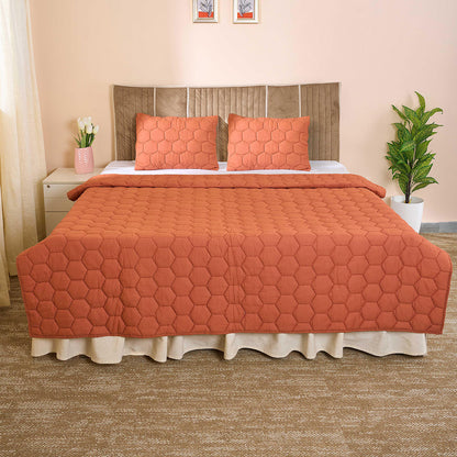 Cotton Honey comb Quilt