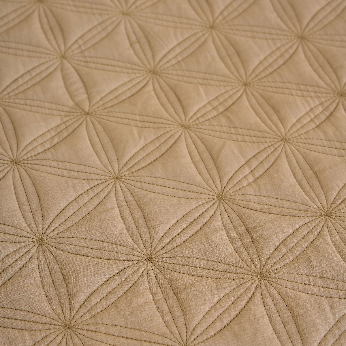 Cotton Heritage Geo Floral Quilted Shams