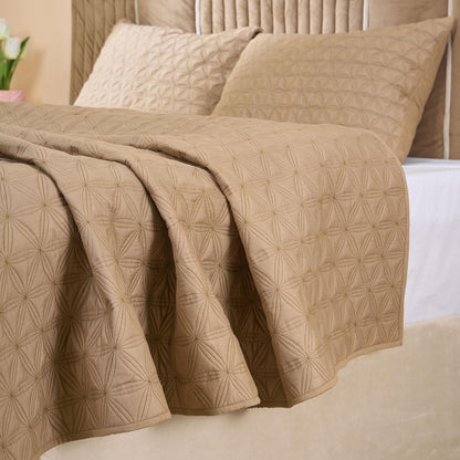 Cotton Heritage Geo Floral Quilted Shams