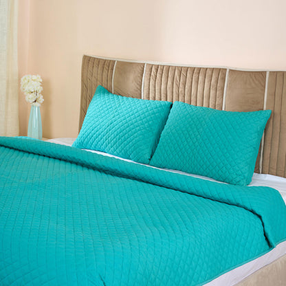 Cotton Diamond Quilt set