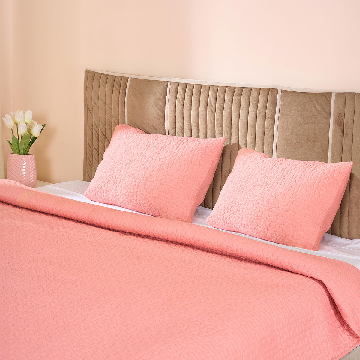 Cotton Pebble Quilt set