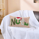 Noel Festive Textured Cushion Cover