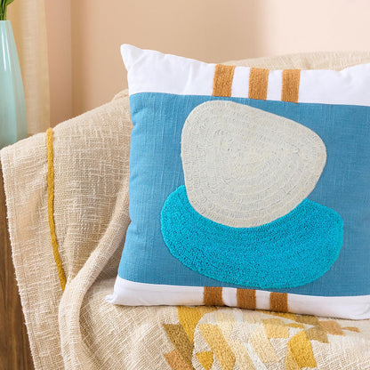 Cushion Cover Rock Blue