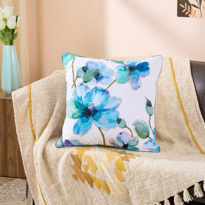 Cushion Cover Dahlia Blue