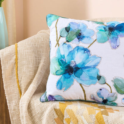 Cushion Cover Dahlia Blue