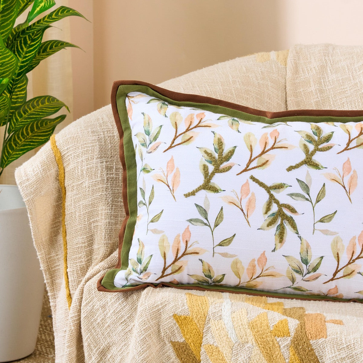 Cushion Cover Leafy Shades