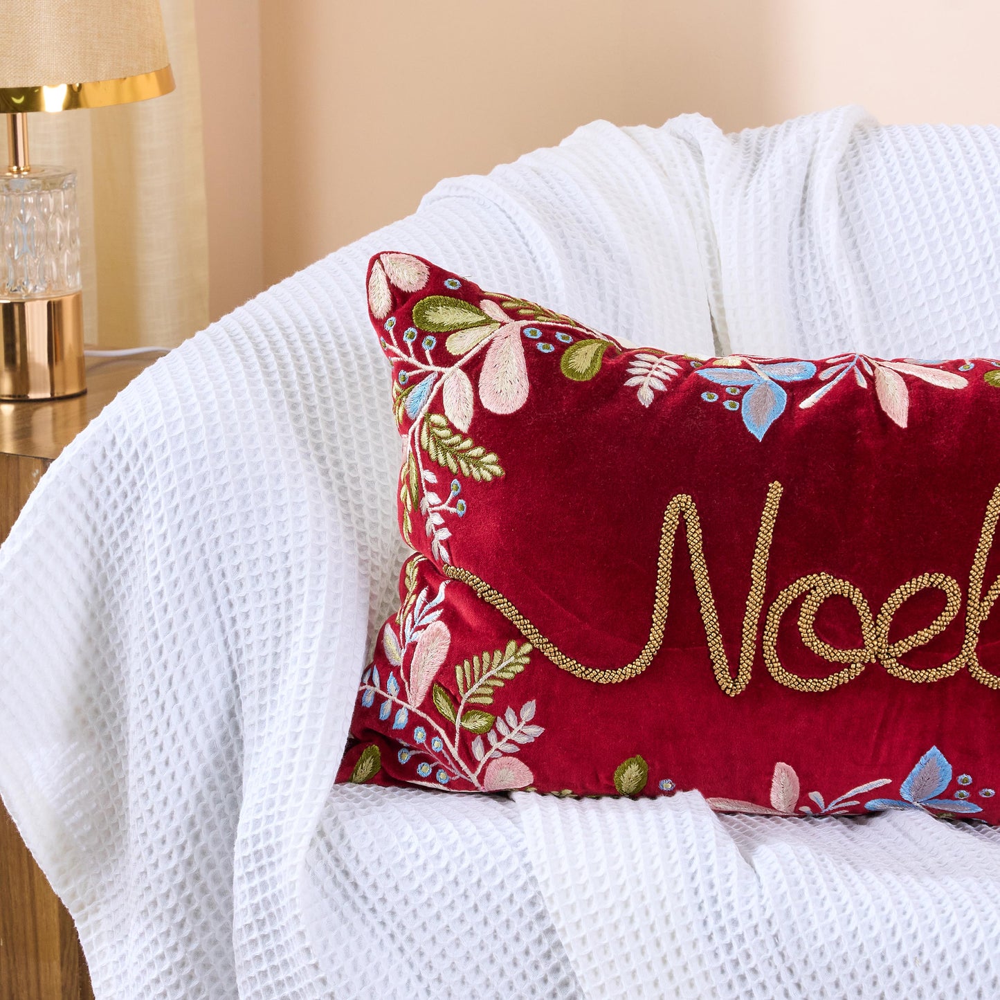 Royal Crimson Cushion