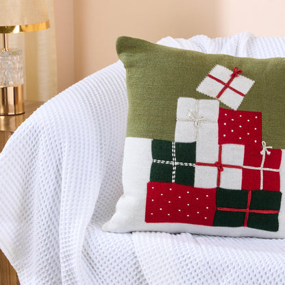 Festive Knit Cushion